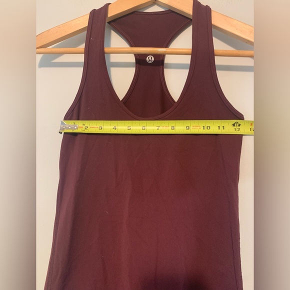 Lululemon Cool Racerback - Maroon - Picture 3 of 4